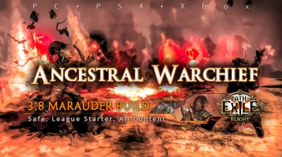 [Mauarder] PoE 3.8 Ancestral Warchief Berserker All Content Build (PC, PS4, Xbox)